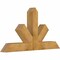 Ekena Millwork Saratoga Rough Sawn Timber Gable Bracket, Western Red Cedar, 60"W x 32"H x 6"D x 6"F, 13/12 Pitch GBW060X32X0606SAR00RWR - alternate 3